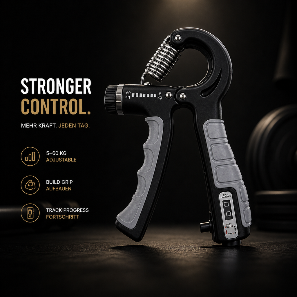 Verstellbarer Handtrainer 5–60 kg