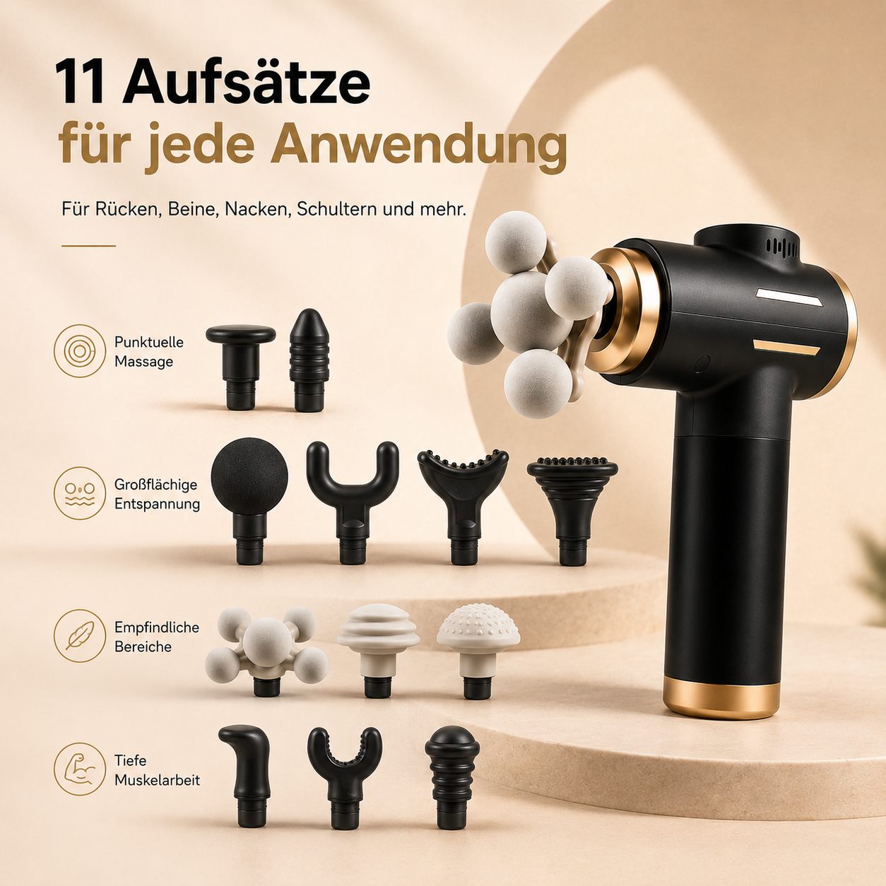 Massage Gun Pro – Tiefenmassage für schnelle Regeneration